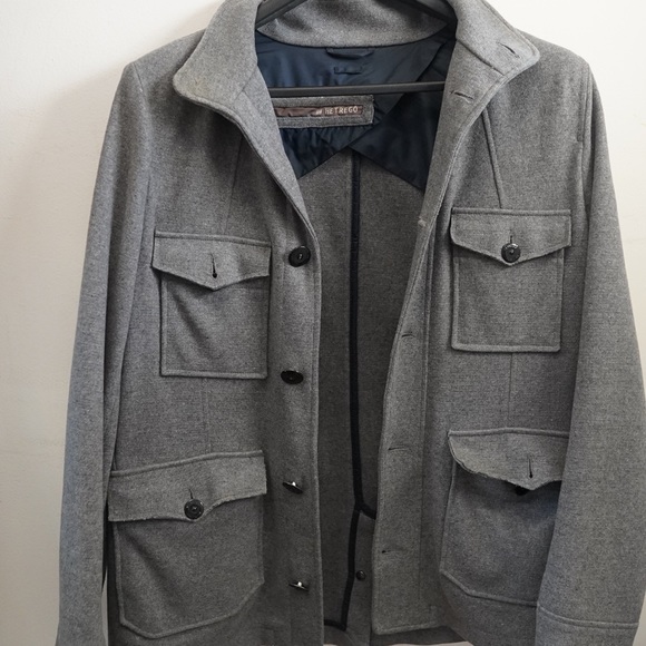 Hetrego man wool jacket , size 46 - Picture 2 of 4